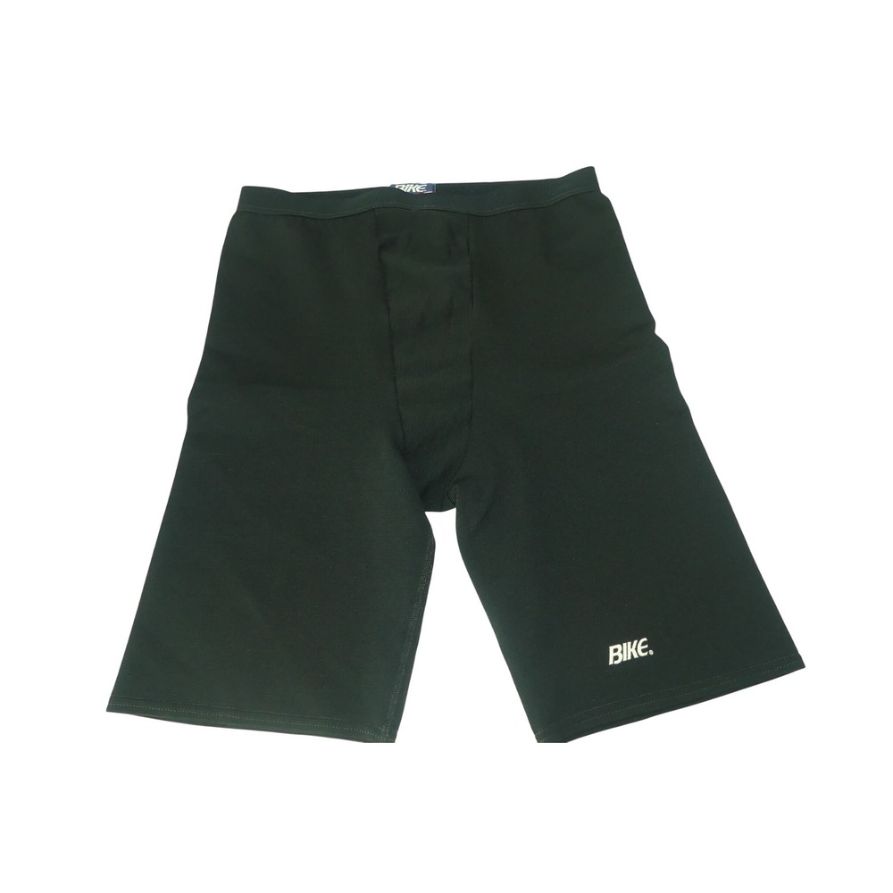 Bike Athletic Co Mens Compression Shorts Black Vtg Large 7625 Spandex Layer